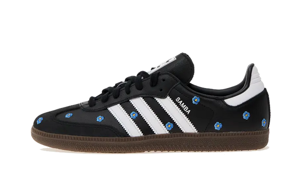 adidas Samba Light Blue Floral Core Black (Women's)